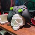SCHÄDEL-CONTROLLER-HALTER || XBOX SERIE X/S || EINFARBIG