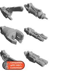 folder.jpg Free 3D file Antipather Fear Nothing Weapons Pack・3D printing model to download