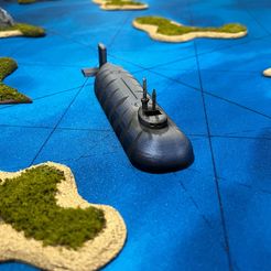 IMG_1255.jpg Free STL file Submarine SM-1・3D print model to download