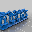 PlateArmour_Flamethrower.png Free STL file Galactic Crusaders - Special Weapons - 6-8mm・3D printable model to download
