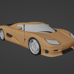 1.png STL file Koenigsegg CC8S・Model to download and 3D print