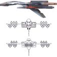 fighter_cosmopulsar.jpg Cosmo pulsar fighter from Star Blazer's ( Space Battleship Yamato Resurrection)