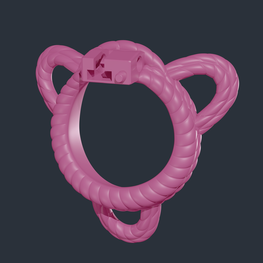 RopeCage_Render_RingWithLoop.png Seil-Keuschheits-Käfig&Ring