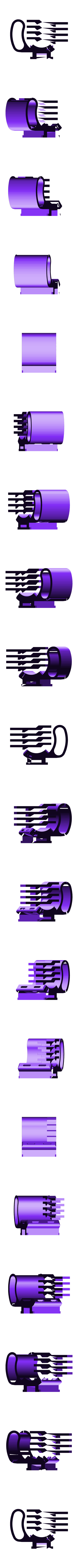 adapter_pcmini_bundler.stl Snap-fit Bike Stem Mount for Anker PowerCore 5000 / PowerCore+ mini