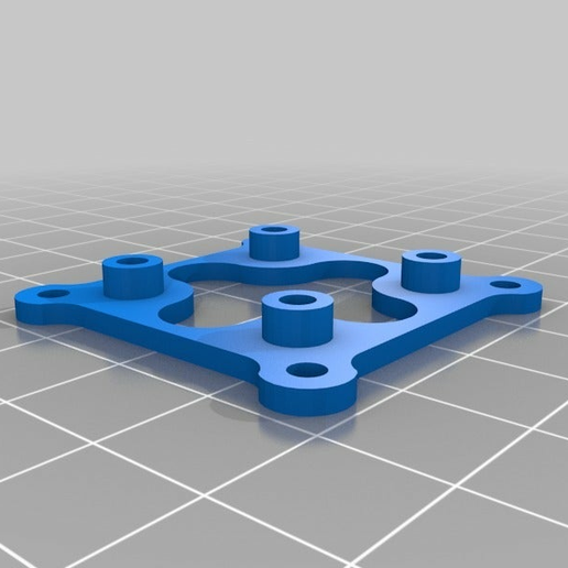 0d07e4b71c342791cead49fe70a7e88e.png Free STL file LUMENIER MICRO LUX F4 Adapter Flight controler 20x20mm/30.5x30.5mm・Object to download and to 3D print, Microdure