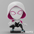 GSQ (5).png Free STL file Spider-Gwen (PlaKit2 Series)・3D print design to download