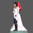 5.png ARIEL PEQUENA SEREIA COM PRÍNCIPE ERIC CASAMENTO ANIMAÇÃO DISNEY PERSONAGEM ESTÁTUA PRINCESA IMPRESSÃO 3D