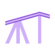 Body1.stl model railway G scale arched truss bridge