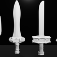 HalfAncient1Image.png Role Dice (RPG Dice Set) -Ancient Weapon set- (free)