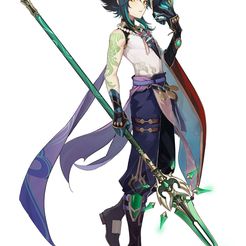 150936947_2286193618192029_2120737905671144235_o.jpg Primordial Jade Winged-Spear Genshin Impact