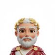 1000074360.jpg Marco Aurelio Emperador Romano Retrato 3D Juguete