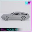 DMC007.jpg 3D file Delorean Full Model Kit 1/24・Model to download and 3D print