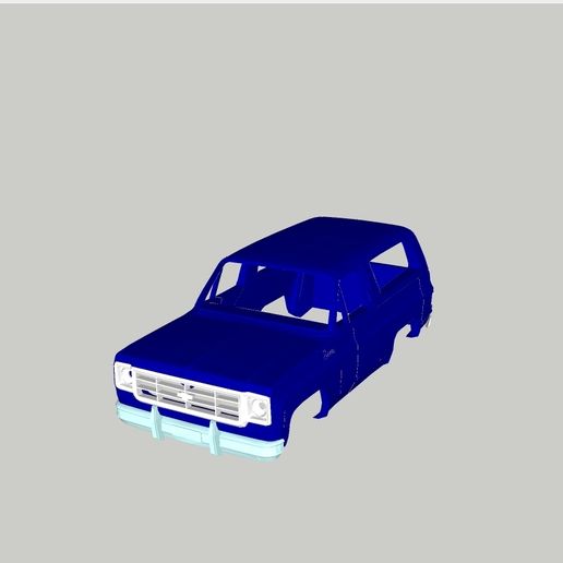 1/10  313 wb k5 blazer scx10 trx4 body 3D model