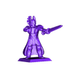 paladin_drinking_sword_out.stl Fantasy Mini Collection (poses multiples)