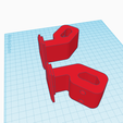 2023-06-02-00_11_01-3D-design-Copy-of-Milwaukee-packout-Ryobi-battery-holder-right-_-Tinkercad.png Milwaukee packout toolbox ClipTech Tool Bag Mount Clip attachement