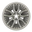 WorkWheels-LS-Paragon-SUV-Front.jpg WORK LS PARAGON SUV RIMS FOR DIECAST 1 : 64 SCALE