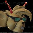 untitled.382-2.jpg throttle biker mice from mars head (3d model printable)