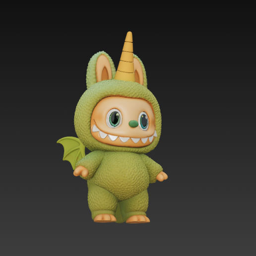 🐉 Labubu Dragon・ STL File for 3D printing・Cults