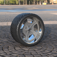 Heritage-19-x-11.png Billet Specialties Heritage 19 inch wheels and Mickey Thopson tyre