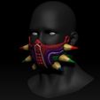 02.jpg OBJ file Quarantine Mask Majora's Mask Style・3D printing model to download, PaburoVIII