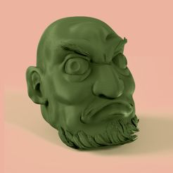 Kashira-1.jpg STL-Datei Kashira・3D-Druckvorlage zum Herunterladen