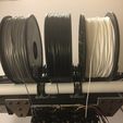 IMG_7352.JPG Universal Filament Spool Rollers -  using 1" PVC & printed ends for 8mm rod