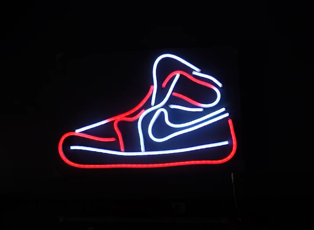 Download free STL file Neon Nike sign connected • 3D print object ・ Cults