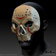GHOST-VORTES-05.jpg Ghost Voorhees Simon Riley Hockey Mask - Call of Duty - WARZONE - STL model 3D print file - Fan Made