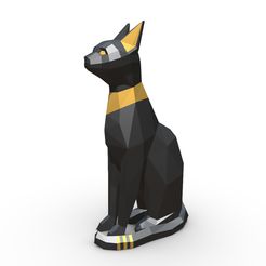 1.jpg Egypt Cat Figure