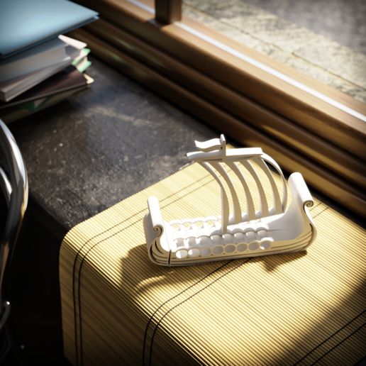 Viking-Ship-Render.jpg Free Weed (Viking Ship Joint Vase)