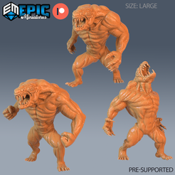 Gray-Render.png 3D file Gray Render Set ‧ DnD Miniature ‧ Tabletop Miniatures ‧ Gaming Monster ‧ 3D Model ‧ RPG ‧ DnDminis ‧ STL FILE・3D printer model to download
