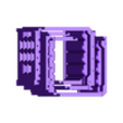 as_shown_version_1_2_3_4_drive_bay_modules_v16.stl ATX-NAS-Gehäuse mit 12 Einschüben für kleine Drucker
