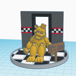 STL file Freddy Fazbear From FNAF:SB 🎲・Model to download and 3D print・Cults