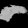 5.png Topographic Map of Australia – 3D Terrain