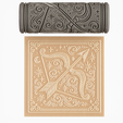 c.png Sagittarius Zodiac Texture Roller