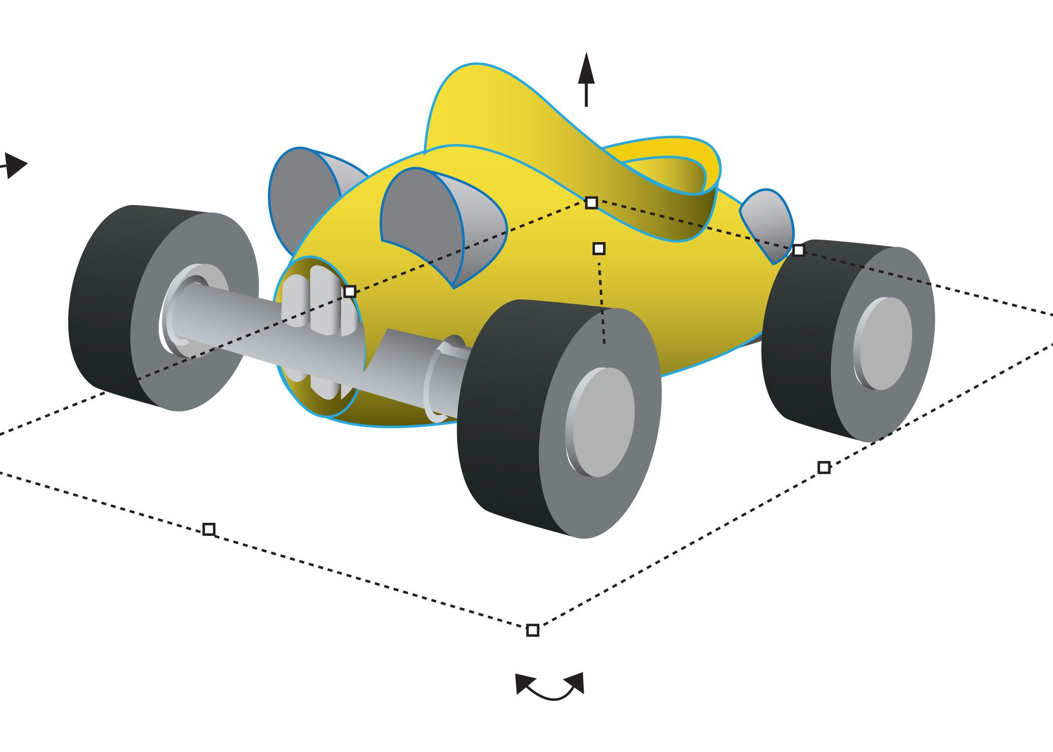 wheels.jpg Descargar archivo STL gratis DF Buddyracers Chassis • Objeto para impresión 3D, yanizo