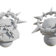 Priest-Helmets-5.png Holy leader space knight helmets. supported / non supported
