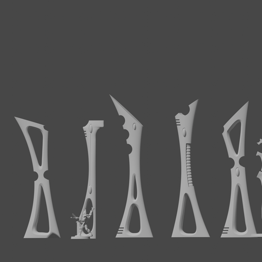 🧝 ELDAR WRAITHBONE STRUCTURE・Free STL File for 3D printing・Cults