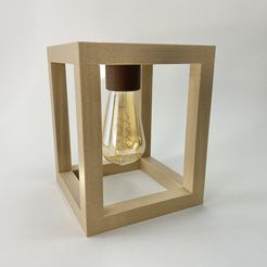 STL file Cube ceiling lamp super mario 🔦・3D printer model to download・Cults