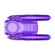 Custom_Grav_Tank_Hull.stl Anti-Gravitations-Panzer nach dem Motto "Schwestern des Schweigens" (zwei Geschütztürme)