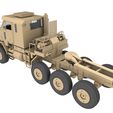 vgdg.jpg OSHKOSH M1070 military truck with chassis 3D print SLT files