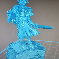290288966_7592236170847123_6574155703877607650_n.jpg Free STL file 40K Space cyclope battle nun chief ready to print with supports SOB・Model to download and 3D print