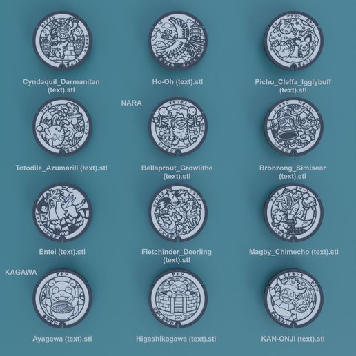 9.jpg POKEMON UTILITY-LOCHABDECKUNGEN - KOMPLETTPAKET + EXTRAS