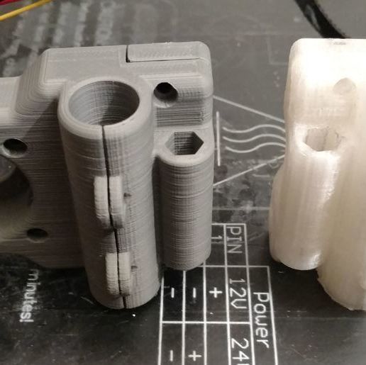 Motor_and_idler.jpg Prusa i3 Updated X-Axis Motor and Idler Ends - Remix