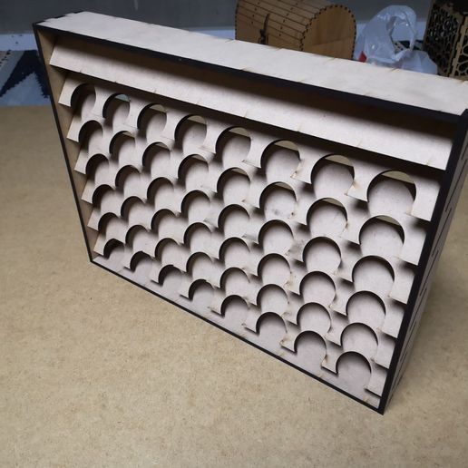 🍾 Bottle Rack For Bottle 36 and 25mm, laser cut, DXF・ DXF File for 3D ...