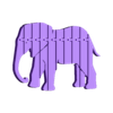 elephant.stl Flexi Elephant