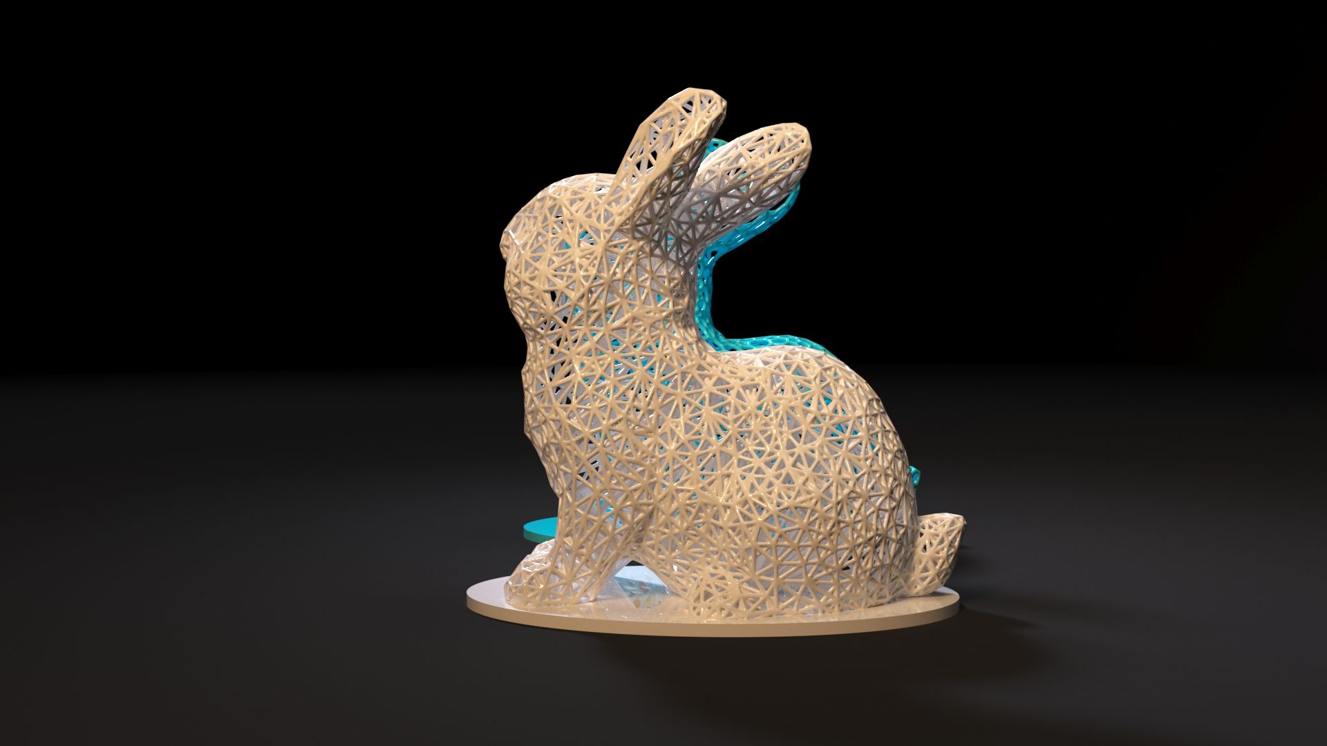 Download file Rabbit decor 2 • Model to 3D print • Cults