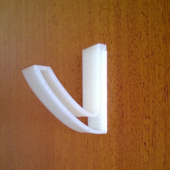 Capture_d_e_cran_2016-08-09_a__12.17.14.png Free STL file Simple Hook・3D printer model to download