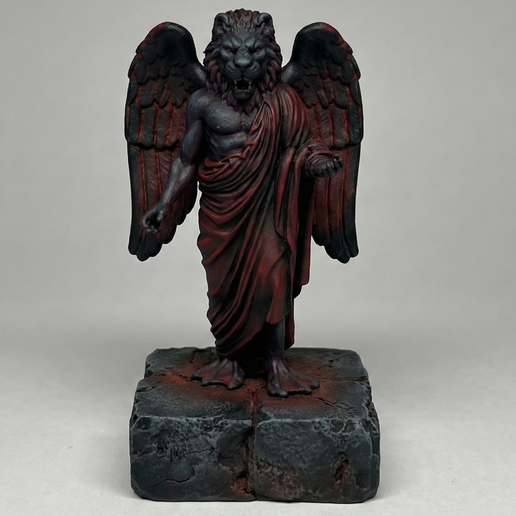 Ipos Goetia Demon STL Statue