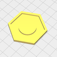 circle-prepare.png Circle Hexagon – 3D Printable Game Token